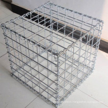 anping supplier 0.5m*0.5m*0.3m welded round gabion mesh pvc coated box/galvanized gabion cages